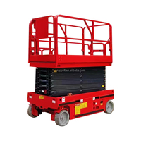 Plateforme élévatrice mobile électrique autopropulsée de 6M, 8M, 10M, 14M, 100 kg avec hauteur de plateforme de 22 m pour usage en entrepôt