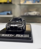 Modèle de voiture de collection M4 G82 Widebody 1:64 en alliage haut de gamme, réaliste et personnalisé, ornement de luxe, cadeau