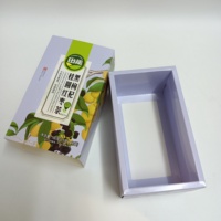 SP934 Hochwertige Geschenkverpackungsbox aus recyceltem Elfenbeinkarton mit Schiebefach für Tee, Süßigkeiten und Schokolade