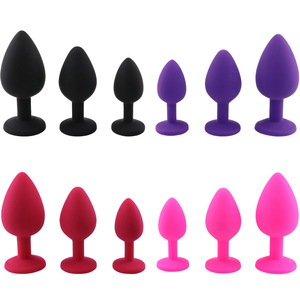 Dilatatori Anali in Silicone <span class=keywords><strong>di</strong></span> Alta Qualità, Tappi Anali Rotondi <span class=keywords><strong>di</strong></span> Varie Dimensioni (Grandi, Piccoli, Medi) Adatti per Coppie Adulte, Giochi SM e Giocattoli Sessuali. - Product Image 5