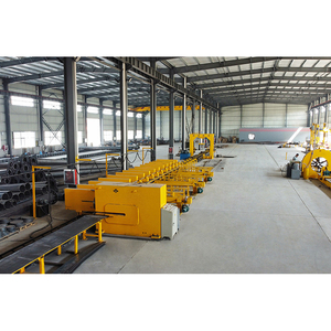 Machine de découpe automatique de plaques trapézoïdales pour l'équipement de fabrication de poteaux - Product Image 4