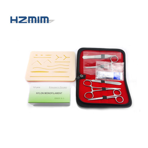 Kit de entrenamiento de práctica de sutura quirúrgica <span class=keywords><strong>para</strong></span> estudiantes médicos almohadilla de sutura de silicona - Product Image 6