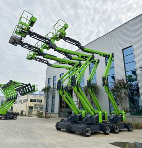 รถเครนยกสูงแบบมีแขนยืดหดได้ ขนาด 9M /11M/ 14M ใช้กันอย่างแพร่หลาย อุปกรณ์ยกของบนที่สูง รถเครนแบบมีแขนยืดหดได้ รถเครนแบบลากจูง - Product Image 5