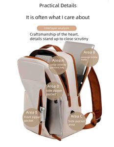 Mochila HOJO para Negocios, Viajes, Estudiantes y Profesionales, de Gran Capacidad, para Uso Diario - Product Image 6