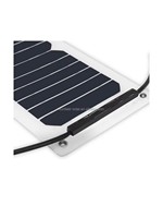 Panneau solaire semi-flexible Sunpower IBC Cells 15W 16.5V Sunfield Factory Soft 12V, mince et pliable, pour carport, persienne, pergola, toit