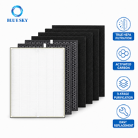 Filtre de remplacement HEPA au charbon actif 4-en-1 compatible avec le purificateur d'air AirDoctors AD2000, personnalisation disponible