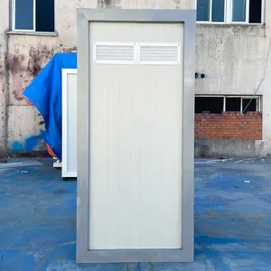 Vorgefertigte Dusch toiletten Mobile Single Fast Assembly Tragbare Außen toilette Tragbare Toilette im Freien