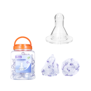 Usine <span class=keywords><strong>Bébé</strong></span> Produits En Silicone Souple Biberon Remplacer Mamelons En Plastique Pot Ensemble 18pcs Standard Silicone Mamelons Cadeau Ensemble - Product Image 1