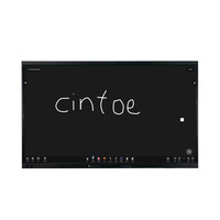 Pantalla Interactiva LCD de 65'' para Pizarra Blanca, Uso Corporativo y Escolar, Montaje en Pared o Soporte Móvil, Pizarra Inteligente