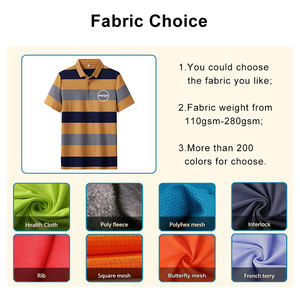 เสื้อยืดผู้ชายลายทางคลาสสิก สีพื้น ผ้าฝ้ายผสมสแปนเด็กซ์/โพลีเอสเตอร์ แขนสั้น สไตล์วินเทจ มีกระเป๋า  รับสกรีนโลโก้ตามสั่ง สีตามสั่ง รับผลิตแบบ OEM - Product Image 4