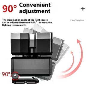 Đèn pha Led siêu sáng 5 đầu cho các hoạt động ngoài trời Pin Lithium Ion tầm xa thiết kế hói mạnh mẽ để khai thác cá - Product Image 2