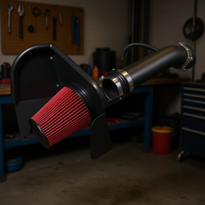 Sistema de Admisión de Aire Frío, Kit de Filtro de Alto Flujo de 3.5 Pulgadas para Cadillac Escalade, Chevy Silverado, Suburban y GMC 2007-2008 - Product Image 2