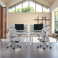 E7 Vente en gros de chaises de bureau ergonomiques, chaise de bureau pivotante de luxe, chaise d'ordinateur réglable, chaise entièrement en mesh, mobilier de bureau