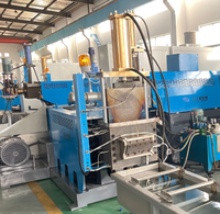 Ligne d'extrusion de granulateur de plastique pp/pe machine de granulation plastique lavé ligne de production de granulés