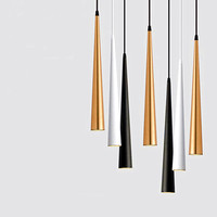 Lustre rond en aluminium LED avec cristaux, anti-éblouissement, Ra90 5W, pour la maison, le bureau, style nordique, petite taille