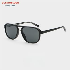 Occhiali da sole pilota vintage unisex 2026: il miglior regalo, con doppio ponte, lenti ovali a montatura completa, protezione UV400, comodi e alla moda. - Product Image 1