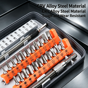 Set di Cacciaviti a Cricchetto, Kit di Riparazione Domestica, Strumenti per Manutenzione <span class=keywords><strong>PC</strong></span> ed Elettronica, Attrezzi per Montaggio Mobili - Product Image 2