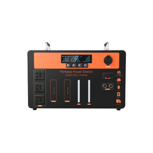 Station d'alimentation portable à onde sinusoïdale pure LiFePO4 XT90 240W, charge rapide, port aviation, entrée solaire 500W, Type-C 65W, 4000+ cycles - Product Image 3