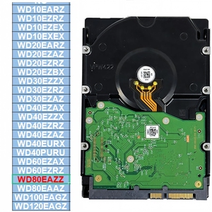 Disque dur de bureau WD80EAZZ 8 To bleu 5640 tr/min 128 Mo de cache SATA3 6 Gbit/s 3,5 pouces CMR Technologie de charge en rampe NoTouch IntelliSeek Smart Seeking - Product Image 1