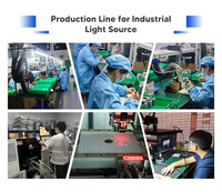 Sumber Cahaya LED Ring Industri yang Dapat Disesuaikan 24V DC Harga Pabrik Mesin Perakitan PCB SMT Inspeksi Visi Layanan OEM