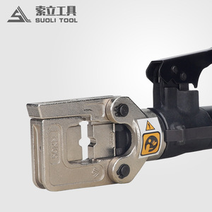 Pinza de crimpado hidráulica manual Soli Mini de 60Kn 10-240 para terminales de cable de cobre y aluminio - Product Image 1