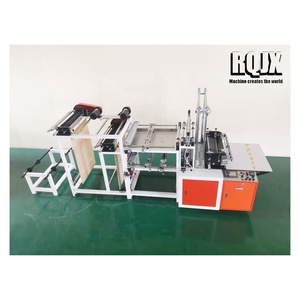 기계를 만드는 완전히 자동적인 짠것이 아닌 T-셔츠 쇼핑 백 비 길쌈된 기계장치 비닐 봉투 - Product Image 4