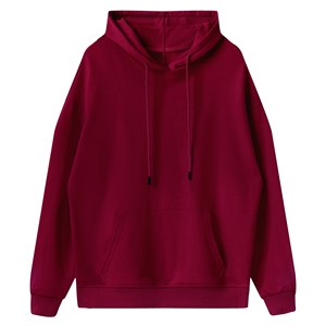 Sudadera con capucha de gran tamaño Heavyweight Fall Sudaderas XL Tamaño Personalizado 3D Bordado Patrón sólido Impresión digital - Product Image 3