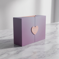 Boîte cadeau magnétique rectangulaire en papier vide pour parfum, soins de la peau, cosmétiques, cadeau de luxe unique pour la Saint-Valentin, anniversaire, mariage, CN