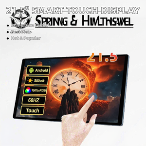 21.5 inch Thông Minh Xách tay màn hình hiển thị 1080P Máy tính để bàn cảm ứng điện dung Màn hình <span class=keywords><strong>LED</strong></span> đèn nền cho cắm trại và kỹ thuật số biển - Product Image 2