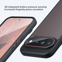 Coque de protection antichoc pour Google Pixel 11 Pro XL 10 9A 8, dos translucide mat en PC et TPU souple, anti-rayures
