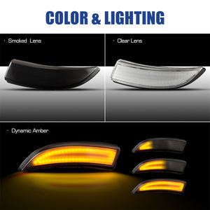 Vente en gros de 2 clignotants séquentiels à LED ambre intégrés au rétroviseur pour <span class=keywords><strong>Ford</strong></span> <span class=keywords><strong>Fiesta</strong></span> Mk7 2008-<span class=keywords><strong>2017</strong></span> B-Max 2012-<span class=keywords><strong>2017</strong></span> - Product Image 2