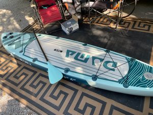 P.F. Hot Sale High Quality Isup Surfboard <b>Inflatable</b> Stand up Sup Board DAMA Adventure Grey/1 Sup Board P.F. Hot Sale High Quali - Product Image 2