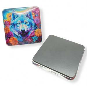 Imán de Cristal para Refrigerador con Impresión de Fotos Personalizable, Souvenir Promocional en Oferta - Product Image 1