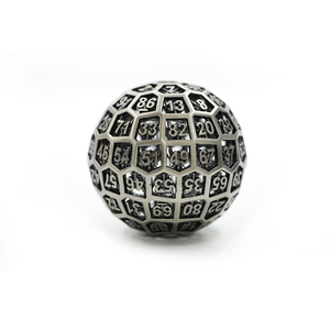 Vente en gros d'usine, jeu de dés de donjons et de dragons en métal de 50 mm, dés à plusieurs faces <span class=keywords><strong>D100</strong></span> creux, dés simples avec jeu de rôle Dnd - Product Image 2