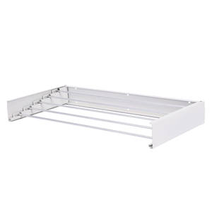 Toallero de Baño Metálico Ajustable y Desmontable, Tipo de Pie, Plegable y con Diseño Funcional para Secar Ropa y Toallas - Product Image 1