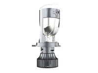 Haute puissance 100W Auto lampe double lentille LED M01K phare Super lumineux voiture Led projecteur ampoule lentille phare