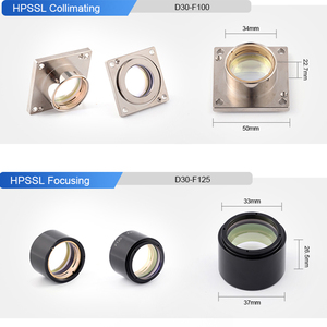 Lentille de collimation <span class=keywords><strong>laser</strong></span> HXLASER D30 avec support F100 F125 F150 F200 pour composants de mise au point <span class=keywords><strong>laser</strong></span> Precitec HPSSL, longue durée de vie - Product Image 2