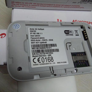 New Gốc Unlocked LTE FDD 150 Mbps 4 Gam Pocket <span class=keywords><strong>WiFi</strong></span> Router Hua wei E5573 E5573Cs-609 Airtel - Product Image 4