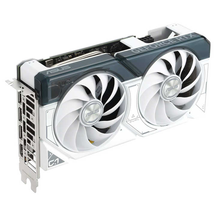 ASUS Dual GeForce RTX 4060 Ti White Edition 8GB GDDR6グラフィック 