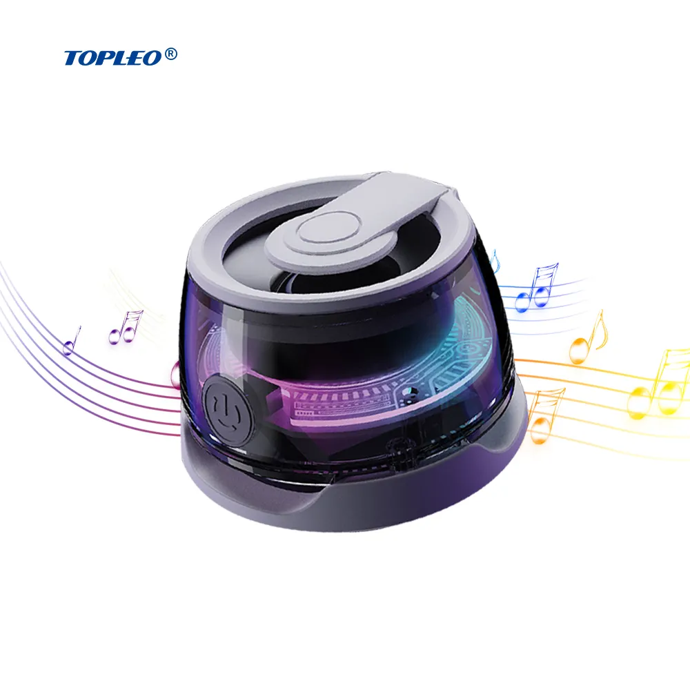 Topleo Led Speaker Mini Karaoke Auto Draagbare Luidspreker Home Muziek Geluid Bt Subwoofers Professionele Partij Gaming Speakers