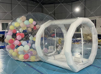 Château gonflable commercial d'extérieur en PVC, grande piscine à balles, trampoline, château de rebond pas cher pour enfants, usage domestique 3m