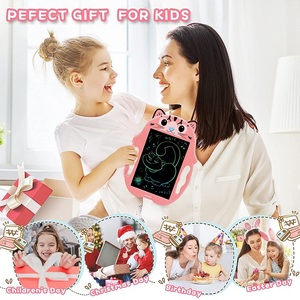 Tablette d'écriture LCD pour enfants, jouet très vendu, avec 2 stylos et écran de coloriage, blocs de dessin à encre électronique - Product Image 3