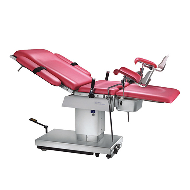 Manual Gynecological Operating Table Examination Table Gynecology Hospital Delivery Table