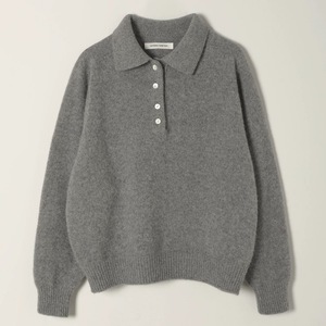 Offre Spéciale haute qualité femmes Polo col rabattu <span class=keywords><strong>pull</strong></span> personnalisé cachemire <span class=keywords><strong>laine</strong></span> <span class=keywords><strong>pull</strong></span> tricoté à manches longues tricot <span class=keywords><strong>pull</strong></span> - Product Image 3