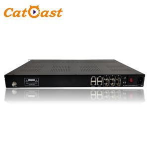 Catcast 32 in 1 IP dvbt/isdb/atsc RF โมดูเลเตอร์ดิจิตอล6M แบนด์วิธ2K/4K/8K การส่งเว็บการจัดการโรงแรม Coaxial headend - Product Image 3