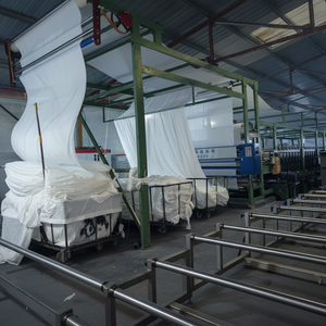 Neue Dual-Funktions-Schleifmaschine für Nass- und Trockenschliff von Sand, Rinde und Wolle, 380V 120KW Textil-Finishing-Maschine mit PLC-Motor und Walze - Product Image 1