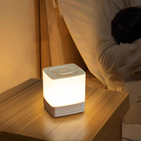Lampe tactile LED lampe de table lit de chevet chambre avec capteur tactile lampe de bureau portable veilleuses pour la décoration intérieure