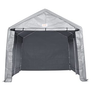 Tettoia Portatile in PVC <span class=keywords><strong>per</strong></span> Esterni, Garage <span class=keywords><strong>per</strong></span> Generatori, Veicoli, Moto - 6' x 3', 8' x 8', 10' x 10' - Casette da Giardino e Ripostigli - Product Image 6