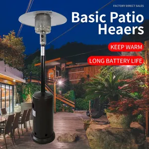 High Quality Outdoor Steel Umbrella Gas Heater Gas Propane Patio Heater