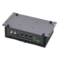 Nuevo Mini PC Industrial Robusto sin Ventilador IPC I7 Ultra I5-1235U GT9000 con Garantía de 3 Años DDR5 para Automatización de Fábrica/Uso en Robots de IA